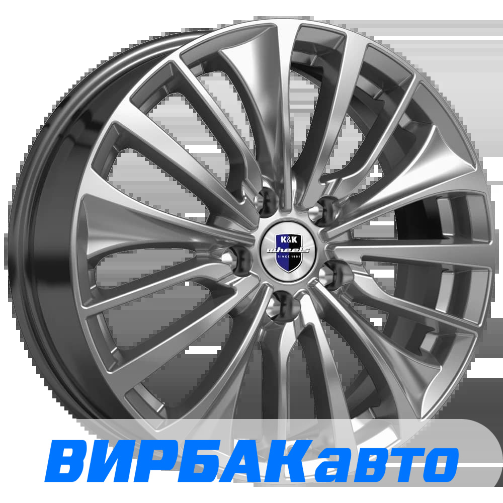 Купить литые диски КиК Flanker 17" PCD 5/114,3 6,5j ET 40 ЦО 66,1 ...