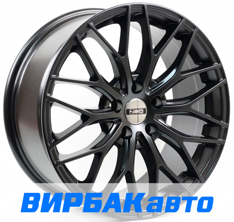 Купить литые диски NEO 740 17" PCD 5/114,3 7j ET 40 ЦО 64,1, черный ...