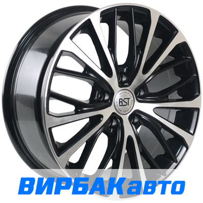 Купить литые диски RST R027 17" PCD 5/114,3 7,5j ET 45 ЦО 60,1, черный ...
